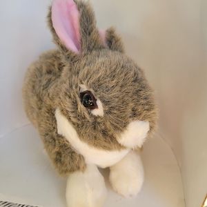 Chrisha Playful Plush Bunny 13" Rabbit- Easter